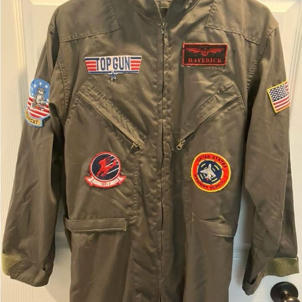Top Gun Flight Suit with Patches